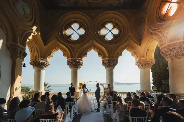 Felicia and Michael, Isola del Garda 
.
Wedding planning: @veronica_dreamdesigner for @italiaweddingcompany
Videography: @valovideo
Location: @isola_del_garda
Music: @musicforweddings
.
.
.
#isoladelgarda #lakegarda #bridetobe #WeddingInspiration #WeddingPlanner #italianweddingplanner #vogueitalia #destinationweddings #destinationweddinginitaly #destinationweddingphotographer