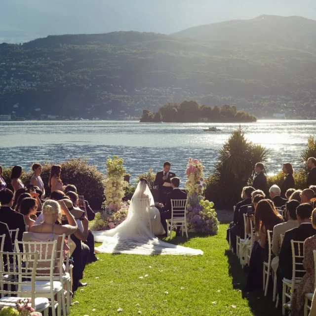 Ceremony at the lake - Lake Maggiore
.
@farida_safarova
@lord.fred
@villarusconiclerici
@italianweddingcompany
@valentina.e.lombardi
@ernesto.troncarelli 
@theflowerslab_
@media.dressing
@media.dressing.wedding
@independent_pictures
@meetingbanqueting
@lelemauro
@jazz_music_ariel_jazz
@jimmychoo
@maggiore_charter
.
.
.
#voguewedding #luxurywedding #weddinginitaly #exclusivewedding #destinationweddinginitaly #vogueitalia #dolcevitawedding #luxurywedding #bridedetobe2025 #chicwedding #piemontwtawedding #lakemaggiorewedding #distrettodeilaghi #piemontewedding